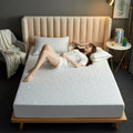 Axyaa Antibacterial Waterproof Mattress Protector - Padded, Non-Slip, Urine-Proof Cover