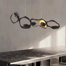 Axyaa Nordic LED Pendant Light Chandelier for Home Decor