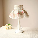 Axyaa Lace Princess LED Desk Lamp Pink Bedroom Bedside Study Lights