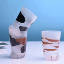 Axyaa Cat Paw Glass Mug - Cute Children Breakfast Cup, Creative Drinkware