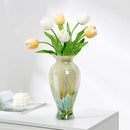 Axyaa Glass Vase Dining Table: High-end Artistic Display Piece for Light Luxury Decor