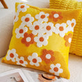 Axyaa Simple Flower Sofa Pillow Covers - Home Bed Decor