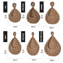 Axyaa Hanging Wall Basket Organizer for Kitchen Garden Storage