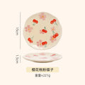 Axyaa Irregular Ceramic Mug Hand-painted Floral Heart Coffee Cup - 300ML