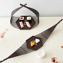 Axya Hexagonal Sushi Tempura Plates Japanese Tableware Basket Set