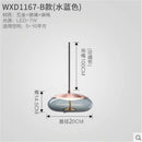 Axyaa Glass Pendant Light: Modern LED Lamp for Dining Rooms, Bedrooms, and Bar Counters