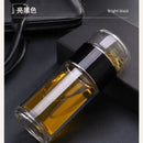 Axyaa Double Glass Teapot with Tea Separator Cup