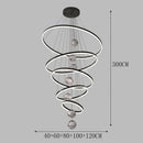 Axyaa Modern LED Pendant Chandeliers for Living and Dining Room Lighting