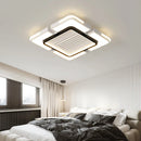 Axyaa Modern Ceiling Fan Light with Remote Control for Bedroom, Dining, Living Room