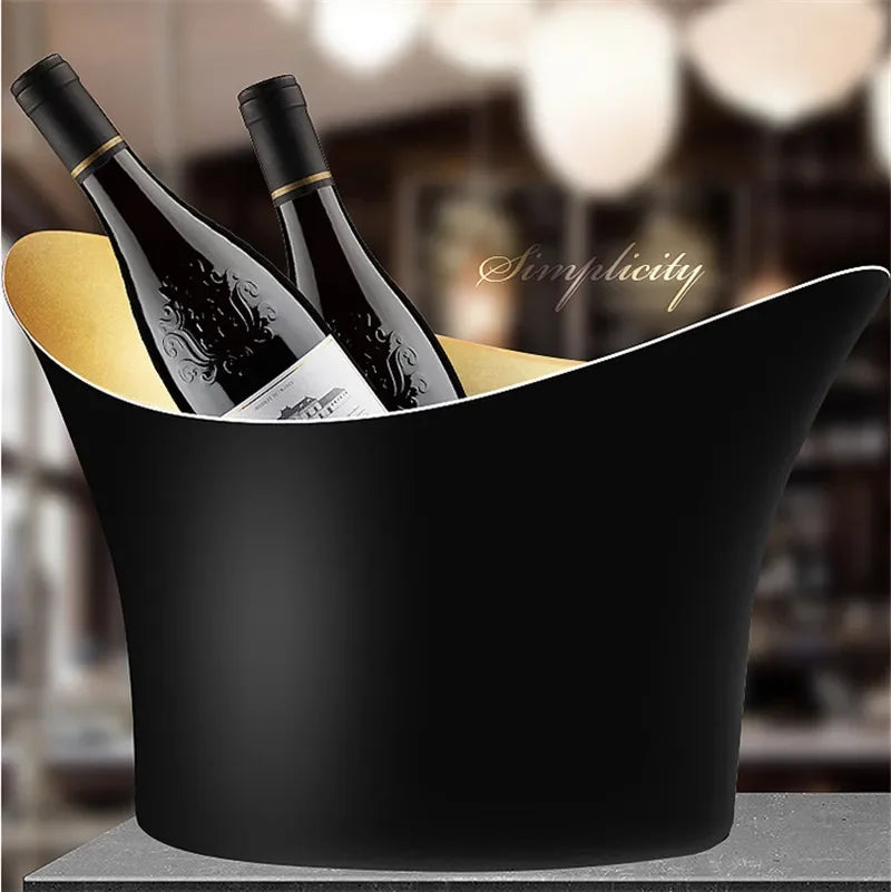 Axya 304 Stainless Steel Deer Head Ear Large Champagne Bar Bucket