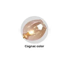 Axyaa Glass LED Chandelier: Modern Loft Decor Pendant Lamp for Living Room, Kitchen, and Villa