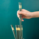 Axyaa Non-Slip Chopsticks Set - 5 Pairs, Chinese Style, Eco-friendly