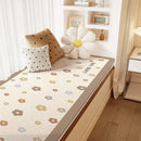 Axyaa Cartoon Printed Cashmere Carpet: Long Strip Shape Short Plush Floor Mats