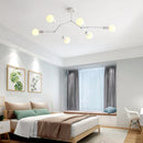 Axyaa LED Branch Chandelier: Modern Loft Ceiling Light for Kitchen & Living Room