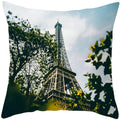 Axyaa Vintage Forest Pattern Pillow Case - Designer Sofa Cushion Cover