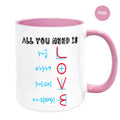 Axyaa Love Mug 11oz Ceramic Coffee Cup Friends Birthday Gift Christmas Mug