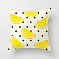 Axyaa Cartoon Watermelon Banana Print Seat Cushion Cover