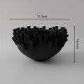 Axyaa Ceramic Vase Art Flowerpot Home Decor Handicrafts Relief Flower Vase