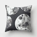 Axyaa Spaceship Astronaut Polyester Throw Pillow Case for Home Decor