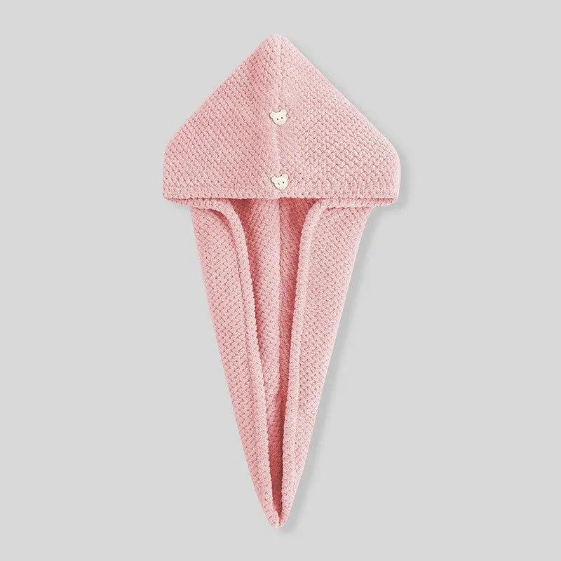 Axyaa Care Cap Hair Towel Wrap for Women, Super Absorbent Microfiber Hair Wraps