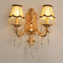 Axya Vintage Crystal Wall Sconce for Elegant Home Decor