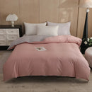 Axyaa Cotton Twill Quilt Cover - Single Size Solid Color Pure Cotton Bedding