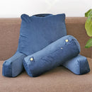 Axyaa Waist Reading Pillow with Armrest - Removable Long Backrest for Maximum Comfort