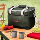 Axyaa Insulated Cooler Bag: Portable, Waterproof, Large Capacity Lunch Storage Bag