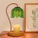Axyaa Flower Candle Warmer Light: Classic Aromatherapy Diffuser and Lighting Fixtures