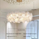 Cream Style Grand Hall Crystal Chandelier by Axyaa