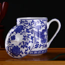 Axyaa Dragon Bone  Tea Cup - Chinoiserie Style - Chinese Tradition - Tea Ceremony Mug