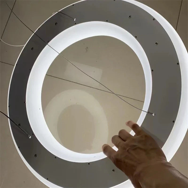 Axyaa Nordic Cloud Pendant Light Minimalist Design for Living Room and Bedroom