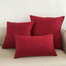 Axyaa Ivory Sofa Cushion Cover in Various Sizes for Home Décor