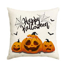 Halloween Ghost Pillowcase by Axyaa - Sofa Decor Throw Pillow Cover