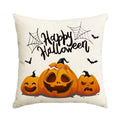 Halloween Ghost Cushion Cover for Sofa Decoration by Axyaa