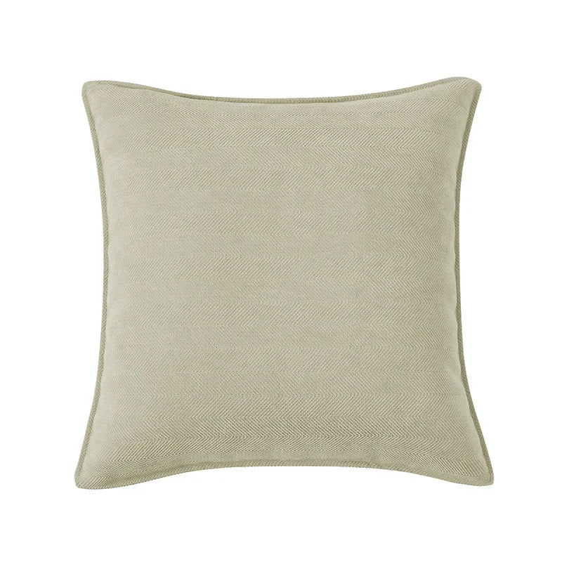 Axyaa Chenille Herringbone Embossed Pillowcase Set for Bedroom and Couch