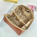 Axyaa Cute Bear Makeup Bag with Multi-Compartment Storage