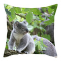 Axyaa Koala Panda Polyester Pillow Cover 45x45cm