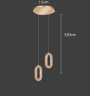 Axyaa Modern LED Ceiling Lamp Chandelier for Indoor Decor and Lighting