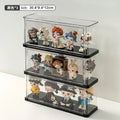 Axyaa Acrylic Doll Display Rack Stacktable | Transparent Toy Storage Box