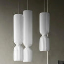 Axyaa Fabric LED Pendant Light: Minimalist Retro Floor Lamp for Home, Restaurant, Living Room