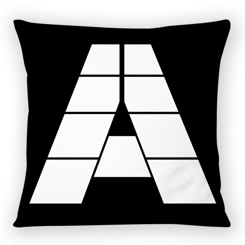 Axyaa Plaid Cat Paw Pillowcase Set