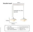 Axyaa Nordic LED Chandelier for Home Dining Room Living Room Decor