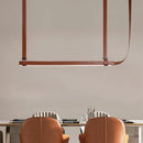 Axyaa Minimalist Belt Pendant Light for Restaurant Bar Office Study Room