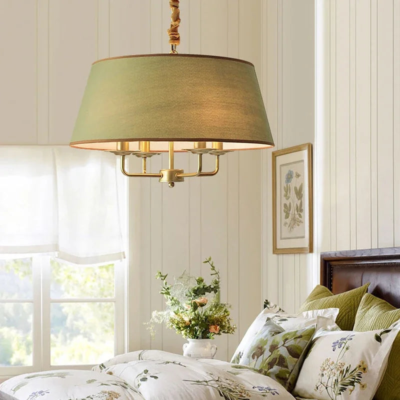 Axyaa Retro Metal Chandelier LED Pendant Lights for Home Decor