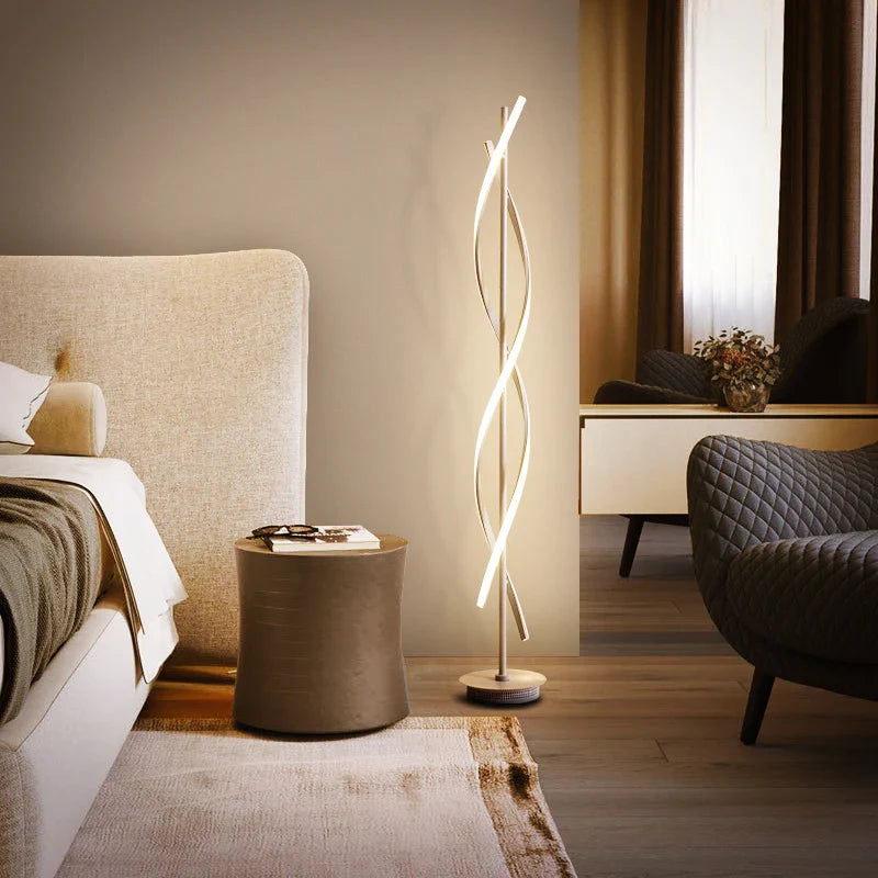 Axyaa Geometric LED Floor & Table Lamp: Modern, Sleek, Designer Lighting