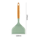 Silicone Wide Spatula for Perfect Omelettes & Eggs - Axyaa Kitchen Accessory
