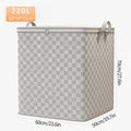 Axyaa Clothes Storage Bag: Foldable Quilt Organizer for Wardrobe - Large Capacity Clothing Storage