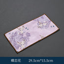 Axyaa Chinese Painted Tea Napkin Tea Ceremony Towel Placemat Set