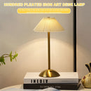 Axyaa Nordic Wooden Base Table Lamp - Modern Bedroom Living Room Decor